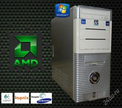 Лот: 2147721. Фото: 1. Системный блок AMD Athlon 64 X2... Компьютеры в сборе