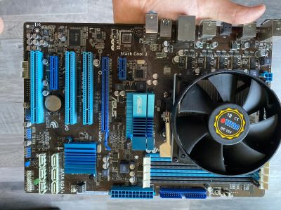 Лот: 16015607. Фото: 1. Материнская плата asus M4A87TD... Материнские платы