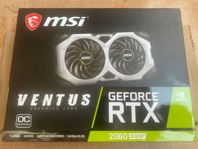 Лот: 20326760. Фото: 1. Видеокарта MSI 2060 super 8gb... Видеокарты