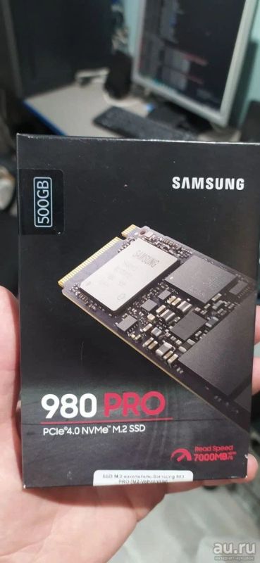 Лот: 18564504. Фото: 1. 500 ГБ SSD M.2 накопитель Samsung... SSD-накопители