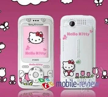Лот: 1424105. Фото: 1. f305 hello kitti. Кнопочные мобильные телефоны