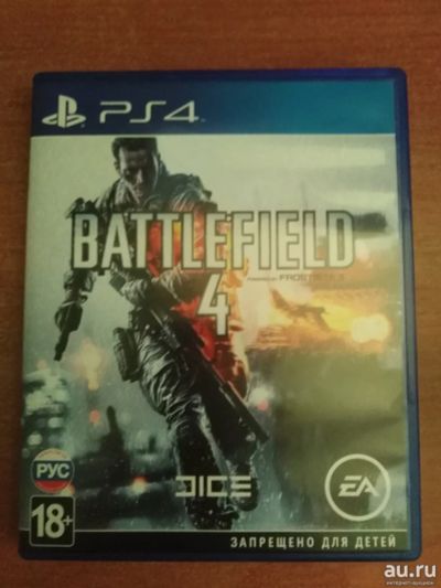 Лот: 16482542. Фото: 1. Диск для PS4 Battlefield 4. Игры для консолей