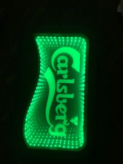 Лот: 10247654. Фото: 1. Вывеска carlsberg. Разное