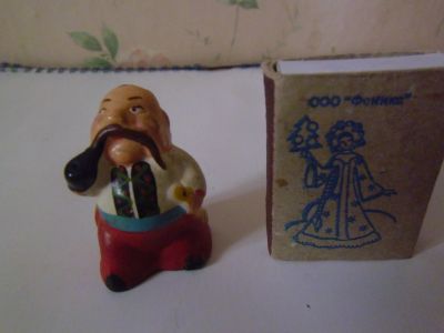 Лот: 21599871. Фото: 1. Сувенир Казак-курильщик без сигареты. Фигурки, статуэтки