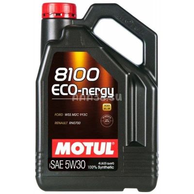 Лот: 20067571. Фото: 1. MOTUL 8100 Eco-nergy 5W-30 синт... Масла, жидкости