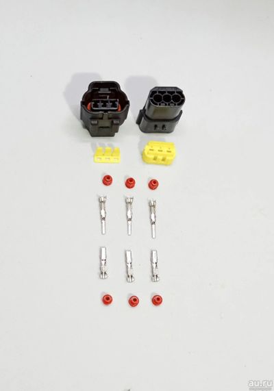 Лот: 16874858. Фото: 1. Разъем 3pin водостойкий для авто... Электрооборудование