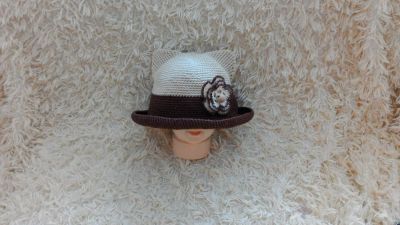 Лот: 7904331. Фото: 1. Шляпка на холодное лето. Головные уборы