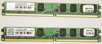 Лот: 3506326. Фото: 1. Память Transcend DIMM DDR2 2GB... Оперативная память