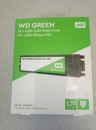 Лот: 13984853. Фото: 1. ssd m.2 120Gb. SSD-накопители
