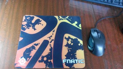Лот: 5797695. Фото: 1. Коврик Steelseries qck mini fnatic. Коврики