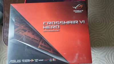 Лот: 21984594. Фото: 1. Asus Crosshair VI Hero. Материнские платы