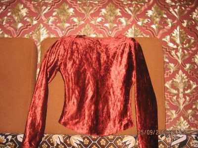 Лот: 199845. Фото: 1. кофточка стрейч плюш 42-44. Пиджаки, жакеты, жилеты