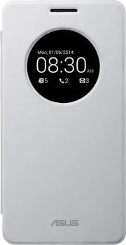 Лот: 4965212. Фото: 1. Чехол ASUS Zenfone 5 белый с окошечком. Чехлы, бамперы