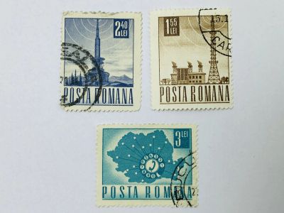 Лот: 23963659. Фото: 1. Почта и транспорт. Радиовышка... Марки