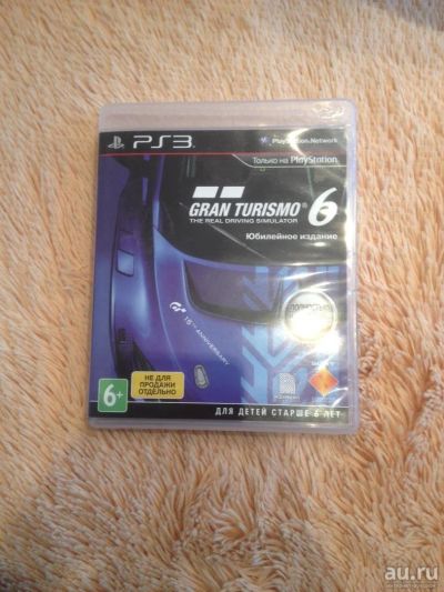 Лот: 10034814. Фото: 1. Gran Turismo 6, лицензионный диск... Игры для консолей