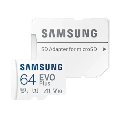 Лот: 22980816. Фото: 1. Карта MicroSD 64 Гб Samsung EVO... Карты памяти