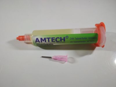 Лот: 15872617. Фото: 1. Флюс Amtech NC-559-ASM 10ml 14974. Материалы, химия