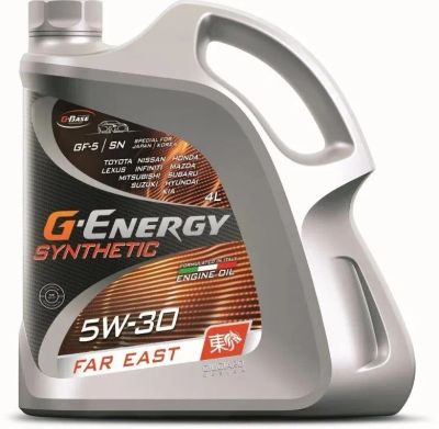 Лот: 20345042. Фото: 1. G-Energy Synthetic Far East 5w30... Масла, жидкости