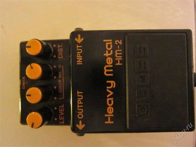 Лот: 2062659. Фото: 1. BOSS HM-2 Heavy metal(japan 1984... Гитарные эффекты и комбоусилители