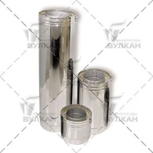 Лот: 4159243. Фото: 1. Дымоход "Вулкан" двустенный DTH... Дымоходы