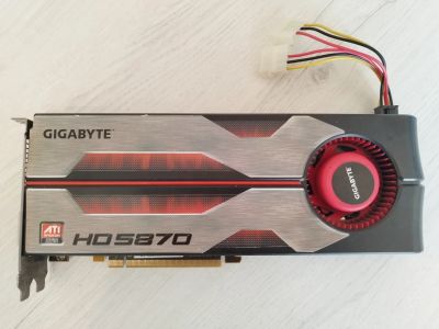 Лот: 23608495. Фото: 1. Видеокарта Radeon hd5870. Видеокарты
