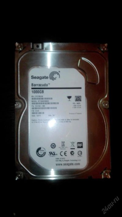 Лот: 5922676. Фото: 1. Жесткий диск Seagate ST1000DM003... Жёсткие диски (HDD)