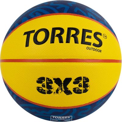 Лот: 22362305. Фото: 1. Мяч баскетбольный Torres 3х3 Outdoor... Мячи, ракетки, шайбы, клюшки