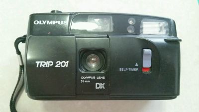 Лот: 9026225. Фото: 1. Фотоаппарат Olympus trip 201. Цифровые компактные