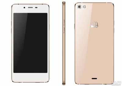Лот: 10057175. Фото: 1. Смартфон Micromax Canvas Sliver... Смартфоны