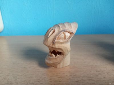 Лот: 17543315. Фото: 1. Чужие, дерево руч.работа. Авторские куклы, игрушки, поделки