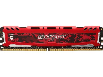 Лот: 19939548. Фото: 1. Micron Ballistix 8GB DDR4 2400Mhz. Оперативная память