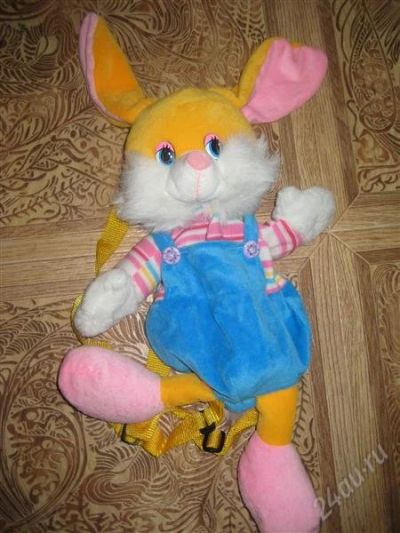Лот: 1987208. Фото: 1. Игрушка-рюкзак. Мягкие