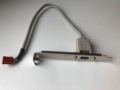 Лот: 25410930. Фото: 1. Планка с разъёмом IEEE1394 FireWare. Платы расширения, контроллеры, доп. порты