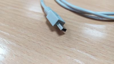 Лот: 21983709. Фото: 1. Кабель USB-mUSB новый, 1 метр... Дата-кабели, переходники