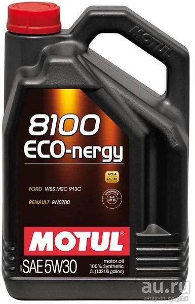 Лот: 6488976. Фото: 1. MOTUL 8100 ECO-NERGY 5W30 100... Масла, жидкости