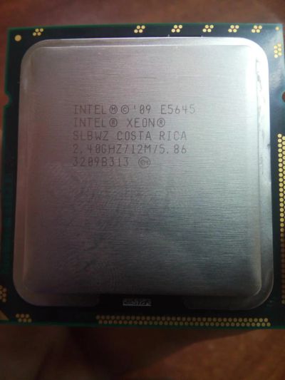 Лот: 9892844. Фото: 1. Процессор Intel Xeon E5645 (LGA1366... Процессоры