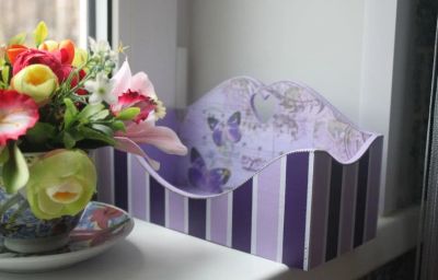Лот: 24679170. Фото: 1. Ящик/полка для мелочей Violet. Другое (хранение вещей)