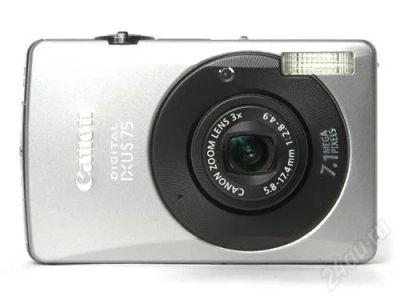 Лот: 2383284. Фото: 1. Фотоаппарат Canon Ixus 75. Цифровые компактные