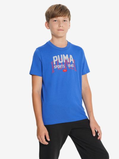 Лот: 25620510. Фото: 1. Футболка для мальчиков PUMA Graphics... Другое (спортивная одежда)