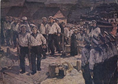 Лот: 6179101. Фото: 1. Открытка Полевая почта ВОВ. Открытки, конверты