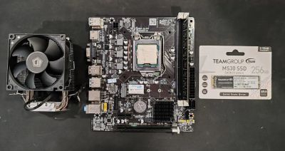 Лот: 25676349. Фото: 1. Бюджетная сборка B75 Intel i5-3570... Комплекты запчастей