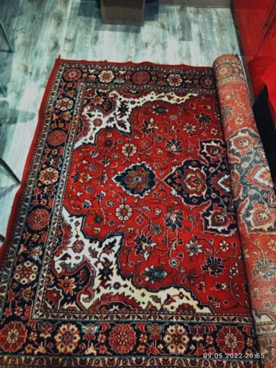 Лот: 19037913. Фото: 1. Ковёр натуральный монгольский... Ковры