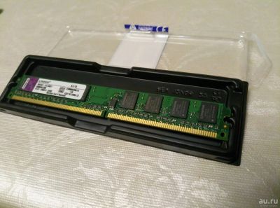 Лот: 10357220. Фото: 1. ddr2 1gb kingston kvr800d2n6/1G. Оперативная память