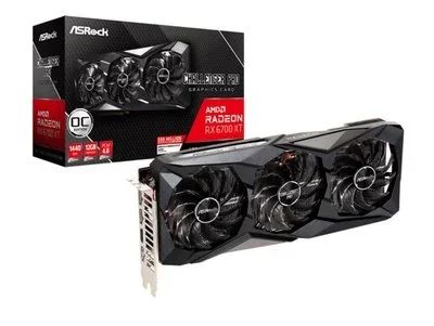 Лот: 18139368. Фото: 1. Видеокарта ASRock Radeon RX 6700... Видеокарты