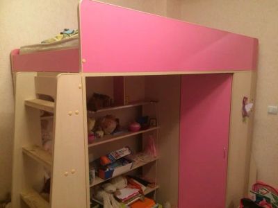 Лот: 6083866. Фото: 1. кровать чердак. Детские кровати и кроватки
