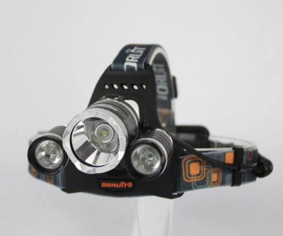 Лот: 8097559. Фото: 1. Фонарь налобный Boruit RJ-3000... Фонарики