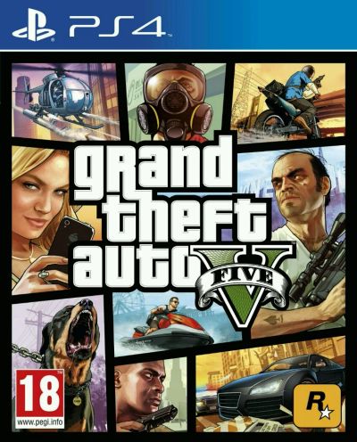 Лот: 8787104. Фото: 1. GTA V, Grand Theft Auto 5, PS4... Игры для консолей