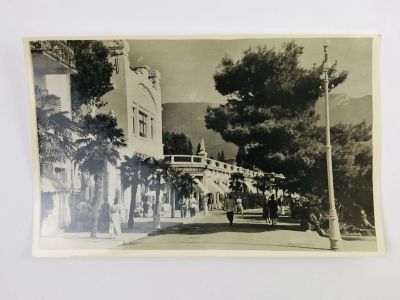 Лот: 23296943. Фото: 1. Крым. Ялта. Набережная. Открытка... Открытки, конверты