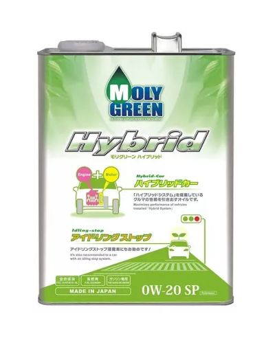 Лот: 21579839. Фото: 1. Масло MOLY GREEN Hybrid SP 0W-20... Масла, жидкости