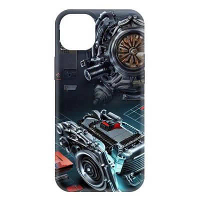 Лот: 25053526. Фото: 1. Чехол Krutoff Soft Case "Моторы... Чехлы, бамперы